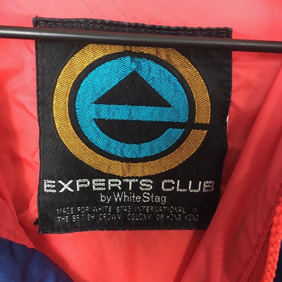 Retro Experts Club Blue And Red Jacket - Picture 6 of 8